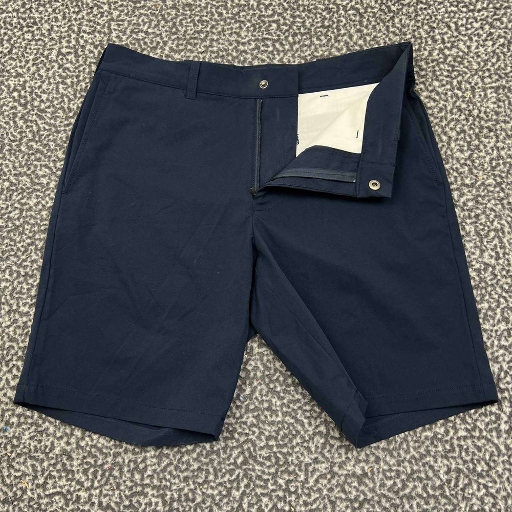 J. Crew Golf Shorts Men 30 Blue Chino Pockets Flat Front Outdoor